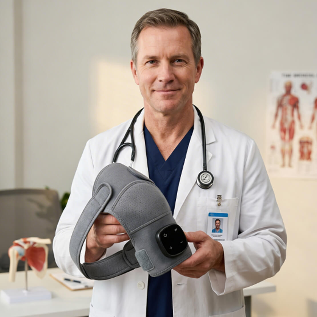 Vital Shoulder Massager product demonstration